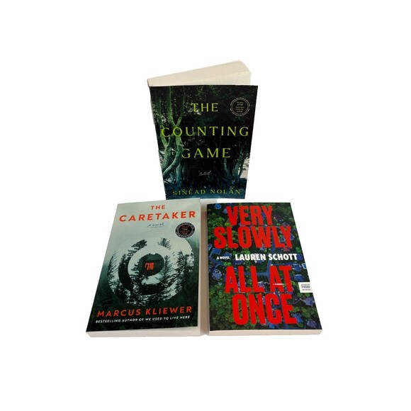 Lot of 3 New Fiction Novel Books- Thriller Mystery Suspense Advanced Reader Copy - Picture 2 of 16